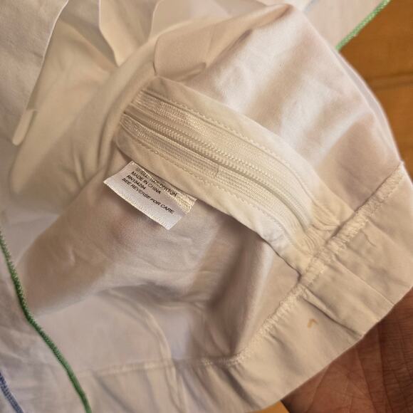 Central Park West Blouse Asymmetrical One Shoulder Top Small Rainbow Beach Prep - Picture 6 of 7